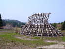 南茅部地域の大船川左岸の台地にある縄文中期(5,000〜4,000年前)の大船遺跡。
