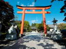 湯倉神社の境内下には「函館湯の川温泉発祥の地碑」があります。