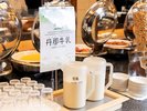 地元のミルク「丹那牛乳」をどうぞ ※朝食バイキング一例