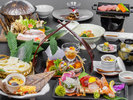 2024年9月・10月【お献立の一例】旬の食材を活かした和洋折衷創作会席膳をご用意致しました。