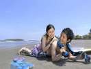 【青島海岸】遠浅のきれいな砂浜で二人で遊ぼう！
