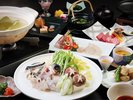 冬限定のふぐ会席