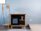 Moderate Large with Japanese-style�b�N�C�[���̃x�b�h�Ə�̏��オ��ɍ���Z�b�g������a�m���ł��B
