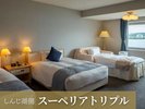 【しんじ湖側〇スーペリアトリプル】3名定員36平米