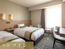 【街側ツイン26平米】ベッド120幅