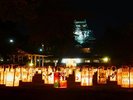 【松江水燈路】松江城周辺が幻想的にライトアップされる光のイベントです
