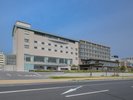 デイビュー。松江しんじ湖温泉駅側の玄関。駅から徒歩1分でアクセス便利です。
