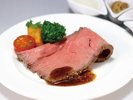 【夕食 和洋中バイキング】低温調理で仕上げる絶品ローストビーフ
