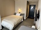 シングル:15平米と広々♪ 全客室に空気清浄機完備、有線LAN&全館無料WI-FI