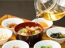 【朝食】季節の一品♪(2023冬)生姜の炊き込みご飯と特製鰹出汁のお茶漬け