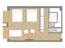 【客室一例】デラックストリプルルーム(45u)