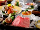 【迷ったら、基本会席】日本一の鳥取和牛を秘伝の割下で。特製とろたまダレが絡む、納得の旨さ/例