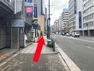 そのまま約70mお進みいただいて、左手がホテル京阪天満橋駅前です。