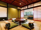 福井の天然素材特別客室「あさくら」【露天風呂・シモンズベッド付和洋室】