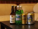 福井の天然素材特別客室「あさくら」【露天風呂・シモンズベッド付和洋室】のお部屋内ドリンク