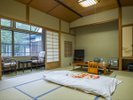 10畳トイレ付和室。落ち着く和空間