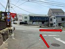 �B文化公園雛の館横の一時停止を右折します