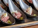 朝食ビュッフェ