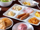 朝食ビュッフェ