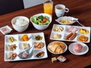 朝食ビュッフェ