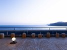 屋上 天空の足湯