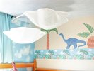 【2段ベッドで4人部屋の恐竜ルーム・301】2段ベッドを利用した、子供向けの可愛い恐竜のお部屋です。
