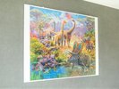 【3人部屋の恐竜ルーム・306】シングルベットが3つ並んだブラキオサウルスのお部屋です。