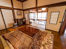 【奥出雲百姓塾・定員12名、1棟貸し施設】中の間(冬場は「こたつ」でのんびり)