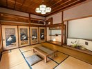 【奥出雲百姓塾・定員12名、1棟貸し施設】客間(2つ目の寝室、定員4名、エアコン付き)