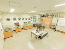 【奥出雲町の展示コーナー・3階】農業遺産に認定されたたたら製鉄と循環型農業についての展示があります。