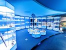 【2階博物館】海に棲んでいた生物の化石や現生種の標本などを展示しています。