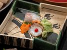 ■夕食一例|旬の食材をお愉しみください。※夏イメージ