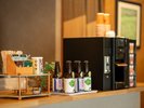 ■ロビー|夏季限定で、ビールの販売も行っております。
