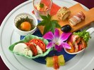 ■夕食一例|酒菜オードブル