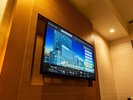 【客室】テレビ キャスト機能付き