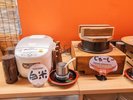 白米とじゅーしーをご準備しております