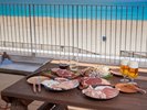 KINサンライズビーチでBBQを