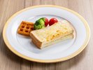 朝食|メインプレート(クロックムッシュ)