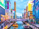 【道頓堀】言わずと知れた大阪の看板スポット。