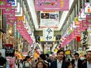 【天神橋筋商店街】全長約2.6kmの日本一長い商店街。