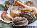 5種類の海鮮焼きプラン(イメージ)