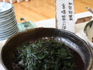 【朝食バイキング 金時草のお浸し】