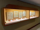 【館内ギャラリー】当館にご宿泊なさいました諸先生から頂いた色紙を展示しています