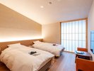 【風203】ツインルーム:シャワーのみ(客室例
