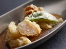 【夕食 一品】天ぷら盛合せ(一例)