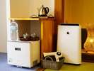 各部屋にご用意しております。