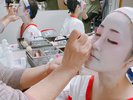 九州で唯一!いこい座にてかつらや着付け体験♪
