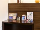 ラウンジ(スタンプ台)リッチモンホテル東京芝オリジナルスタンプをお楽しみください。