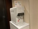 3階〜10階の客室フロアにはウォーターサーバーを設置。