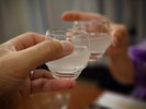 日本酒で乾杯♪